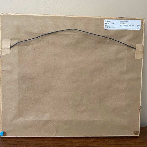 "Best of Friends" Carl Reichert litho print on canvas - Picture 5 of 7